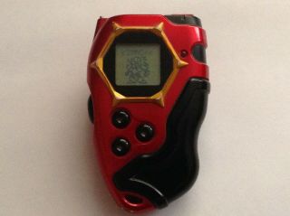 2002 Bandai Digimon D - Tector D - Scanner Red Black