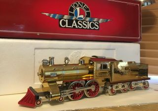 1989 Lionel Classic The Old No.  7 Brass Steam Locomotive,  Tender 6 - 13104,  Box NOS 2