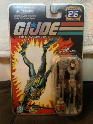 Hasbro G.  I.  Joe 25th Anniversary Wave 6 Reissue Torpedo Action Figure