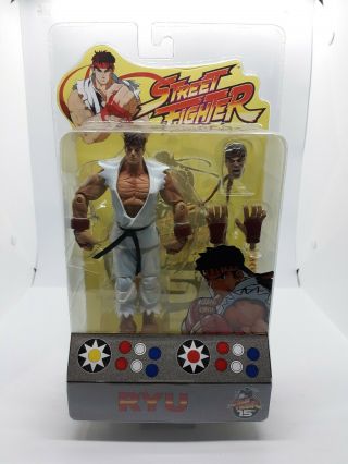 Street Fighter Sota Ryu In White Action Figure A1