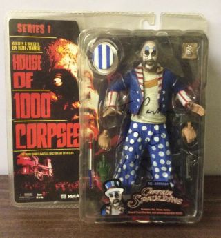 Autographed Captain Spaulding House Of 1000 Corpses Series 1 Sid Haig Neca 2002