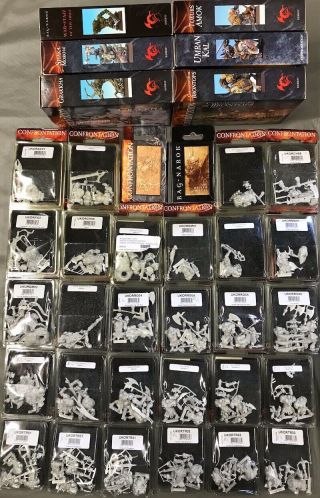 Rackham Confrontation Orc Tree Spirit Army - 65 Miniatures In Packages