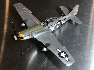 Built 1/48 Scale Tamiya P - 51d Mustang Wwii Model Airplane