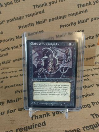 Chains Of Mephistopheles Mtg Legends - - - - Ex