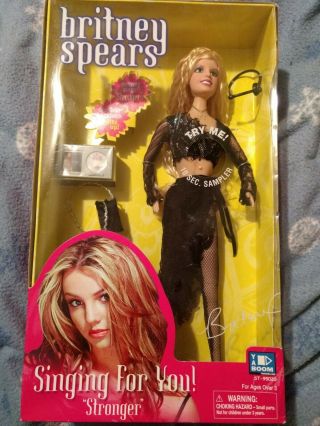 Iob 2001 Britney Spears Play Along Stronger Video Doll