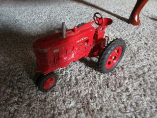 Ji Case Ih Farmall Mccormick Farm Toy 1954 400 Split Rim Tractor Extremely Rare