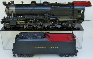 Accucraft G One Pennsylvania Rail Road Electric Brass Steam Locomotive W/tender