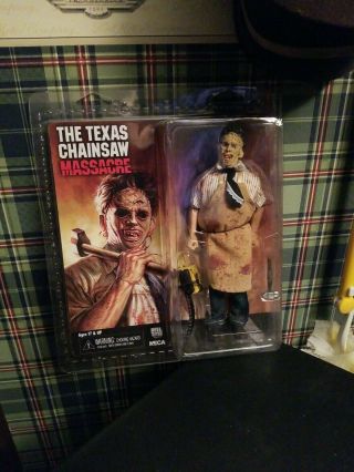 Leatherface The Texas Chainsaw Massacre Retro Style 8 " Clothed Figure Neca 2014
