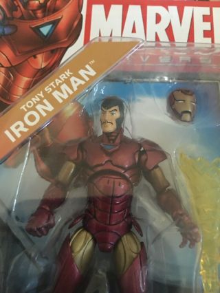 Marvel Universe Iron Man & War Machine Unmask Version NIB 2