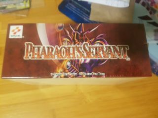Yugioh Pharaoh ' s Servant 1st Edition English Booster Box 36 Packs Factory 2