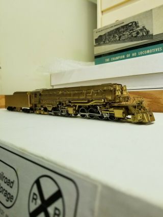 Akane Brass HO Scale Southern Pacific SP 2 - 8 - 8 - 4 AC - 9 Steam Locomotive 8