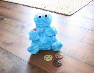 Sesame Street Count N Crunch Cookie Monster With Cookies