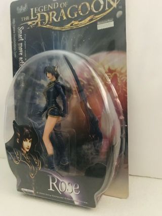 The Legend Of Dragoon Rose Smart Move Action Figure Rare 34257