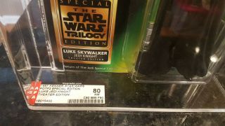 Star Wars Power of the Force Luke Skywalker Jedi Knight THEATER EDITION AFA 80NM 3