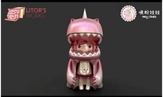Hey Dolls x Litor ' s Purple Star Sky Mini Figure Art Toy Lift Sub Limited 2