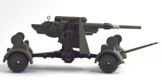 8” Dinky German Flak 18 88mm Anti - Aircraft Gun Model - Bi - 635