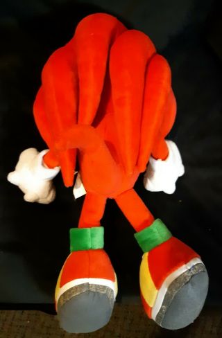 SEGA Sonic Adventure - Sonic The Hedgehog Plush - Knuckles The Echidna 5