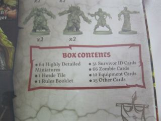Zombicide Green Horde: Horde Box Never Played,  Near Cool Mini or Not 3