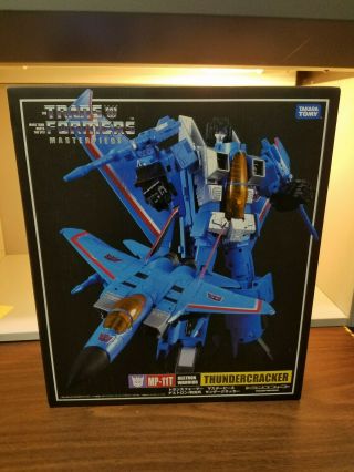 Takara Tomy Transformers Masterpiece Mp - 11t Thunder Cracker Figure Authentic