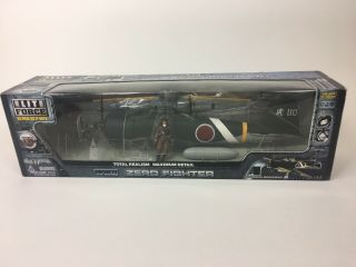 Elite Force Bbi Wwii Japanese Zero Fighter 1/18 Scale Airplane/pilot