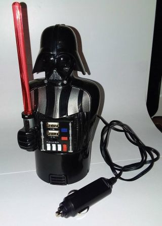 Star Wars Darth Vader Usb Phone Charger For Vehicle