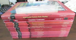 Rolemaster Frp - Near Complete Set Of 14 Books