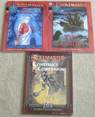 Rolemaster FRP - near complete set of 14 books 5