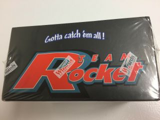 Factory Pokemon Team Rocket 1st Edition Booster Box 2
