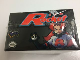 Factory Pokemon Team Rocket 1st Edition Booster Box 3