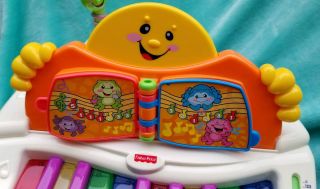 Fisher Price Laugh & Learn Interactive Baby Grand Piano Musical Toy Lights Fun 5