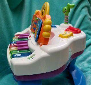 Fisher Price Laugh & Learn Interactive Baby Grand Piano Musical Toy Lights Fun 8