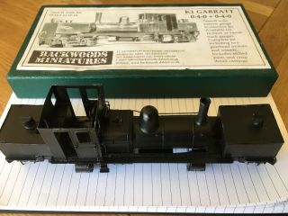 Rare - Backwoods Miniatures - Welsh Highland Railway Garratt K1 - 7mm Scale