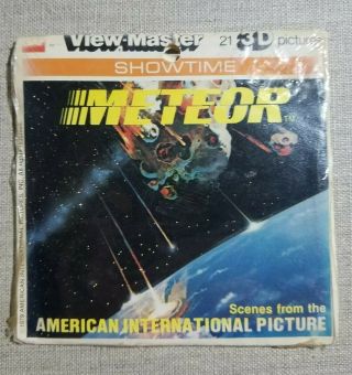 View - Master - Meteor K46 - 3 Reel Set,  Booklet - 1979