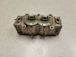 Model Steam Engine Two Cylinder Head Part Double Stuart?