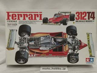 Tamiya 1/12 Ferrari 312t4 Model Kit 12025 Niki Lauda G.  Villeneuve 1