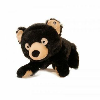 Zoobies Zoobie Pets " Bubba The Black Bear " Blanket Pet - Discontinued