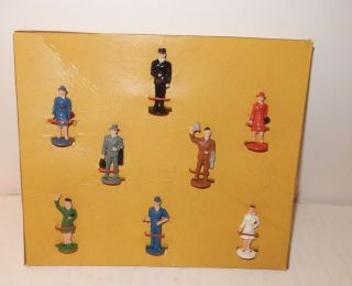 American Flyer Very Very Rare 33 Passenger Figure Set Never Out Of Box