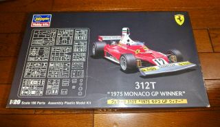 1/20 Ferrari 312t 1975 Monaco Gp Winner Niki Lauda By Hasegawa Fg - 2