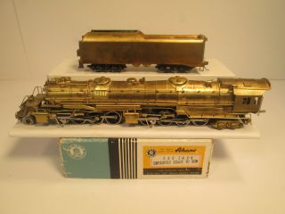 Akane B & O 2 - 8 - 8 - 4 Brass Steam Locomotive & Tender