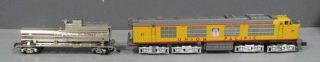 MTH 20 - 2261 - 1 Union Pacific Propane Turbine Diesel Locomotive Set w/PS2 EX 2