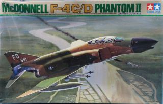 Tamiya 1:32 Mcdonnell F - 4 C/d Phantom Plastic Model Kit 60305u