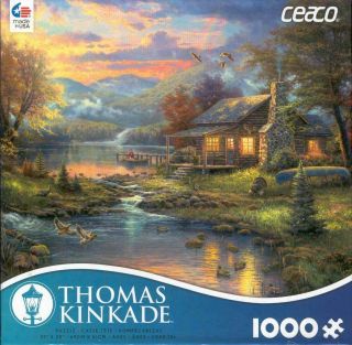 Thomas Kinkade Jigsaw Puzzle Nature 