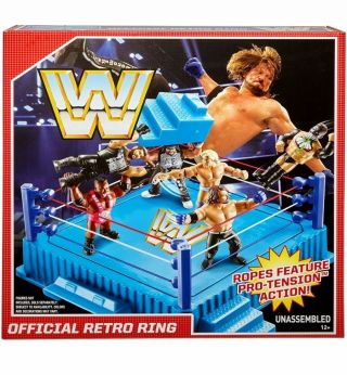 Wwe Retro Wrestling Ring By Mattel Ready To Ship