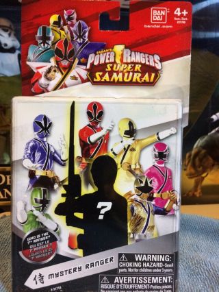 Power Rangers Samurai Mystery Ranger Uk Release Very Rare Action Figure