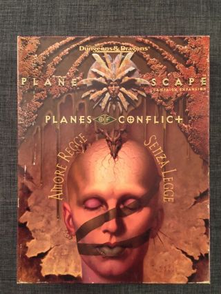Tsr Ad&d Planescape Planes Of Conflict Box Set