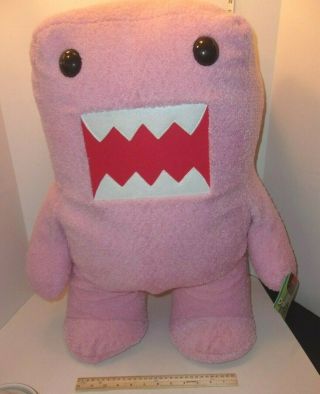 26 " Large Pink Domo Plush 2011 Monster Stuffed Animal Nanco Over 2 Feet Tall