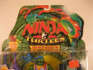 1997 Teenage Mutant Ninja Turtles TMNT Next Mutation Street Surfin Leo MOC 2