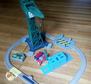 Thomas & Friends Trackmaster Rc Cranky & Flynn Save The Day Track Set Retired