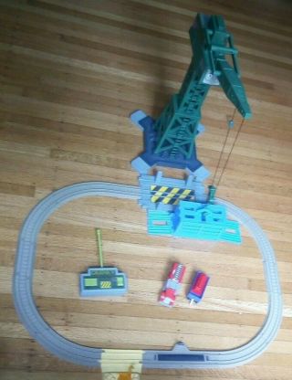 Thomas & Friends Trackmaster RC Cranky & Flynn Save the Day track set RETIRED 7