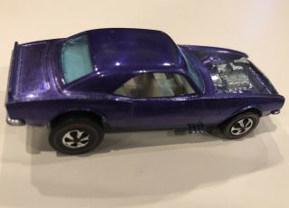 Purple Heavy Chevy White Interior Redline Hot Wheels